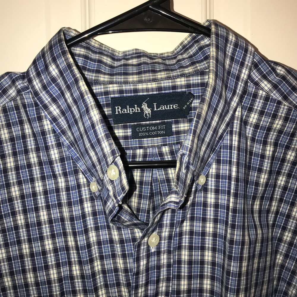 Blue/Plaid Ralph Lauren Button Down